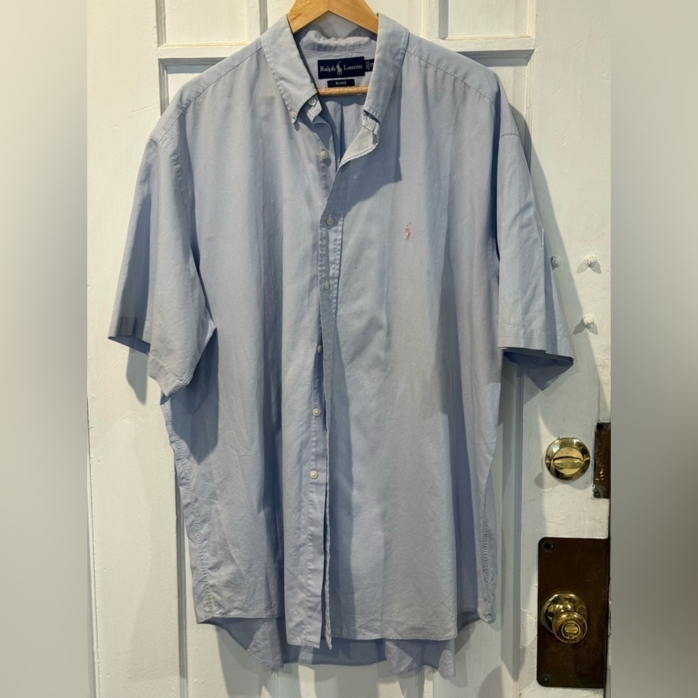 Ralph Lauren Light Blue Casual Button Down Shirt